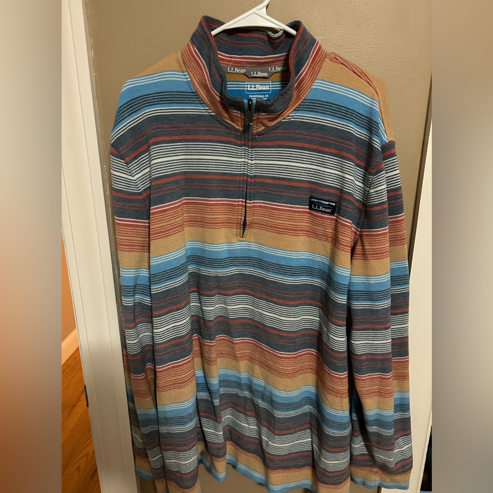 LL Bean Quarter Zip 3XL Tall